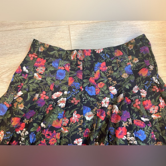Abercrombie & Fitch Vintage Maxi Y2K Skirt Womens Floral Print Pleated 10 - Picture 10 of 10